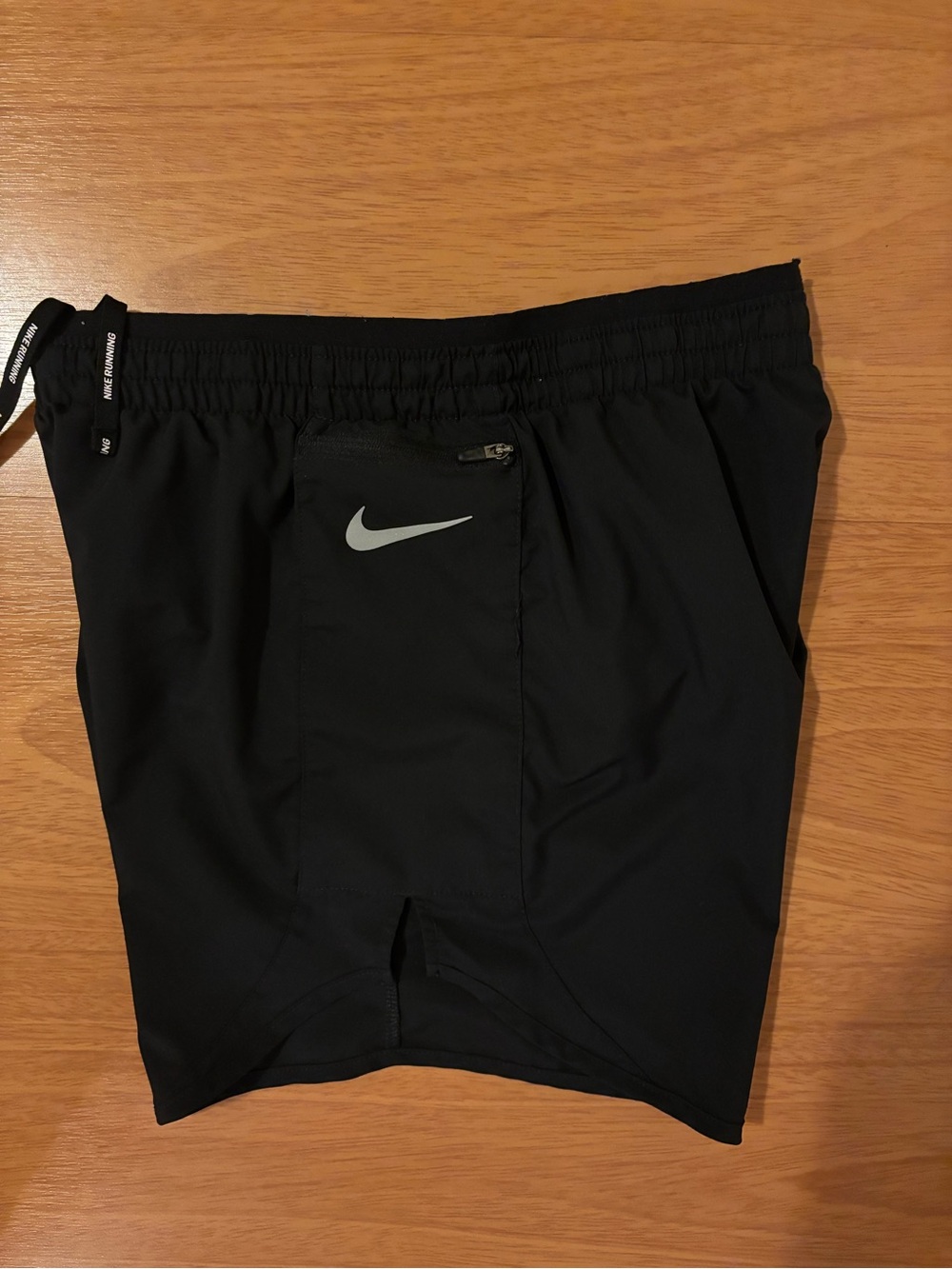 Nike Women’s Black Running Shorts with Reflective Swoosh